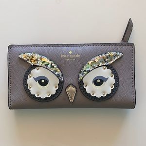 Kate Spade Leather Owl Wallet